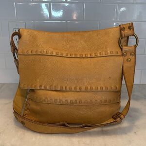 Lucky Brand Bag Purse Leather Crossbody Messenger Bag Pocketbook